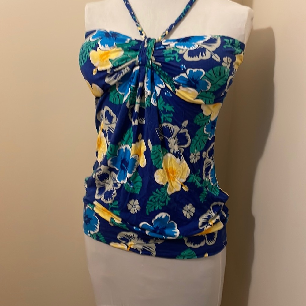 Floral Halter Top
